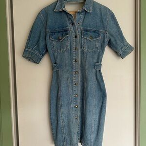 Paris Blues Blue Denim Dress